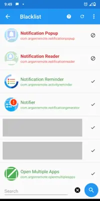 Notification History Log android App screenshot 2