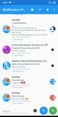 Notification History Log android App screenshot 5